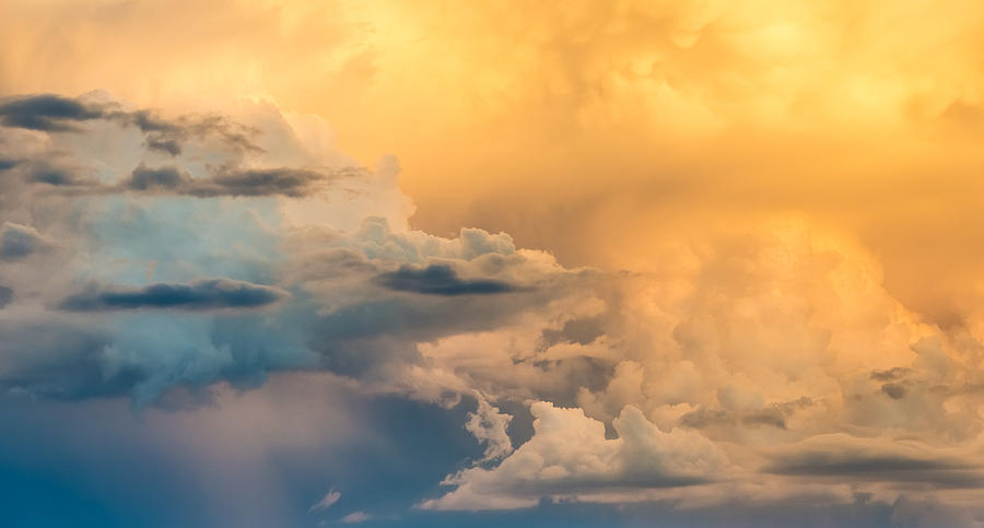 Summer Clouds - Abstract Cloud Photograph Photograph by Duane Miller
