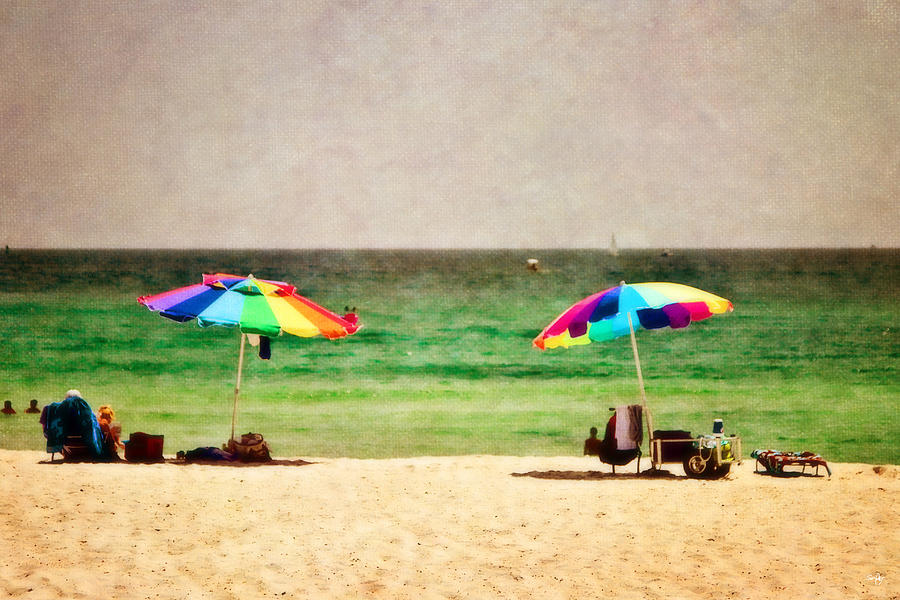 Summer Photograph - Summer Days at the Beach by Scott Pellegrin