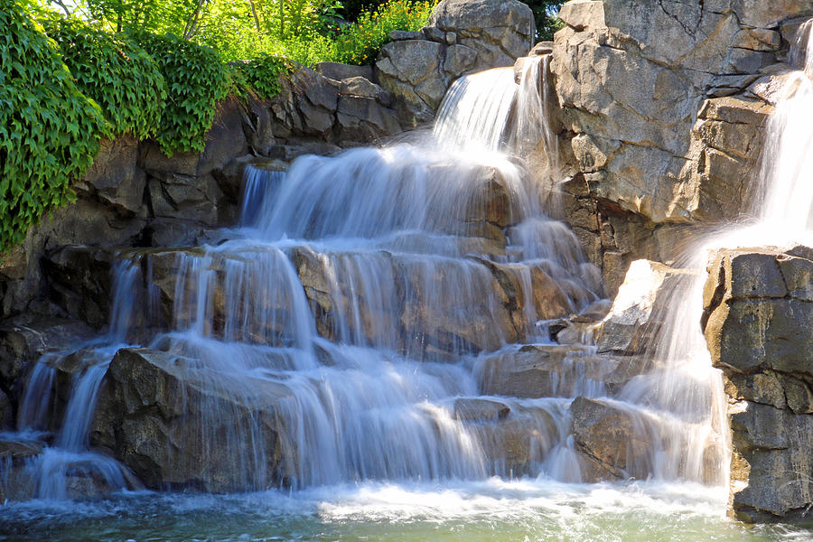Waterfall Photograph - Summer Days by Brad Walters
