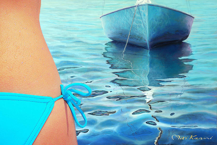 Summer Painting by Miki Karni