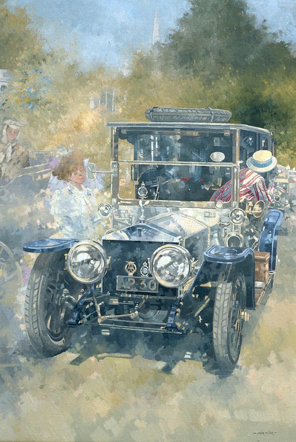 Vintage Painting - Summer Days  by Peter Miller