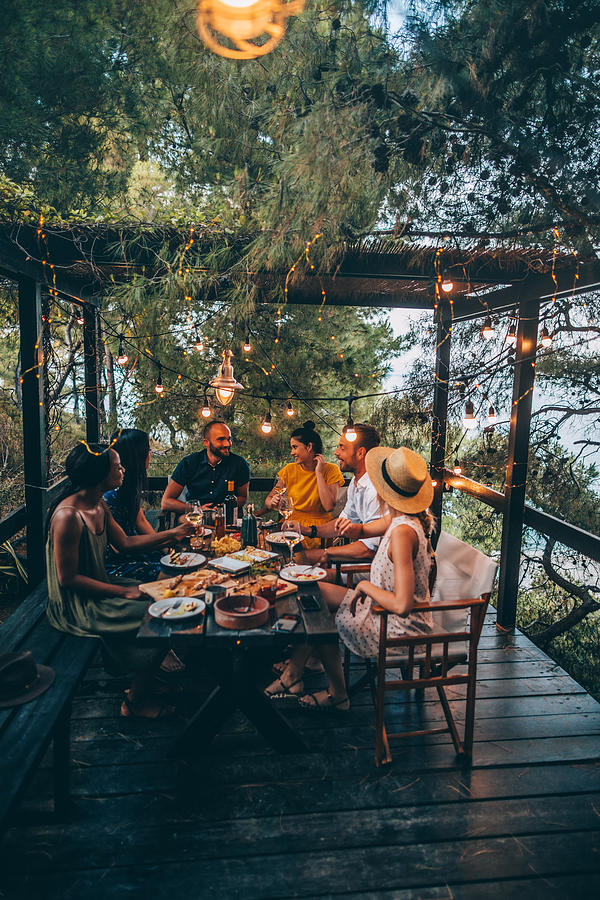 Summer dinner party Photograph by AleksandarNakic