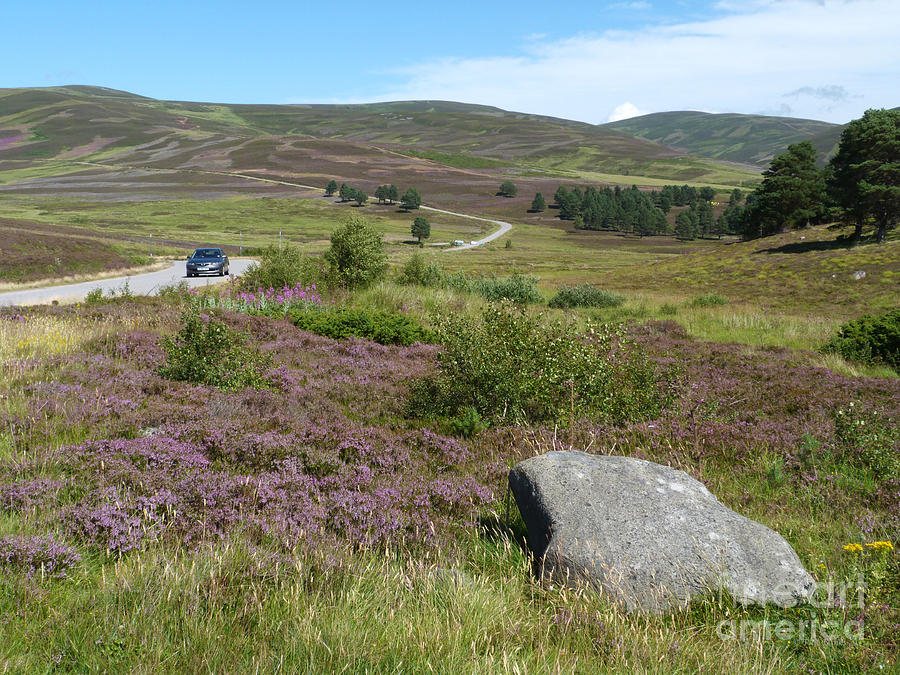 Summer Drive - Glen Gairn - Aberdeenshire - Scotland Photograph by Phil Banks