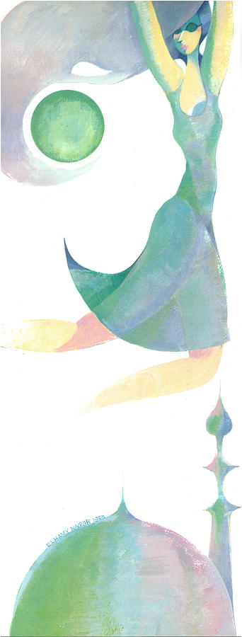 Summer Painting by Elhamy Naguib