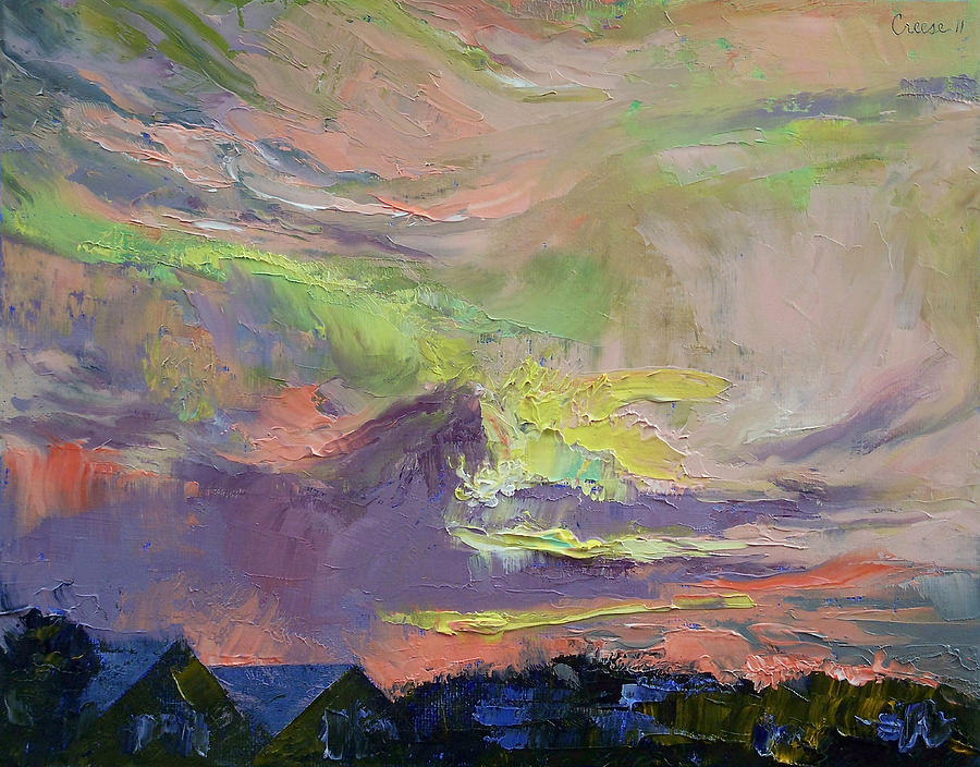 Summer Evening Painting by Michael Creese