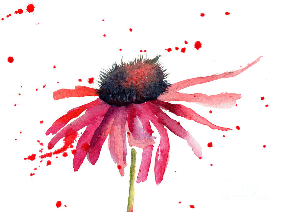 Summer flowers Painting by Regina Jershova