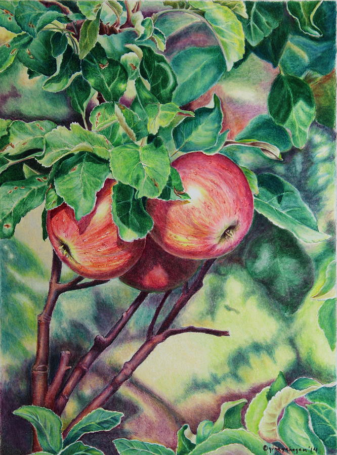 summer Fruit Painting by Gina Gahagan - Fine Art America