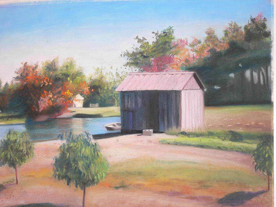 Summer House Painting by Roberta Lin - Fine Art America