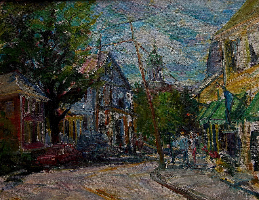 Summer In Exeter Nh Painting By Bruce Jones - Fine Art America