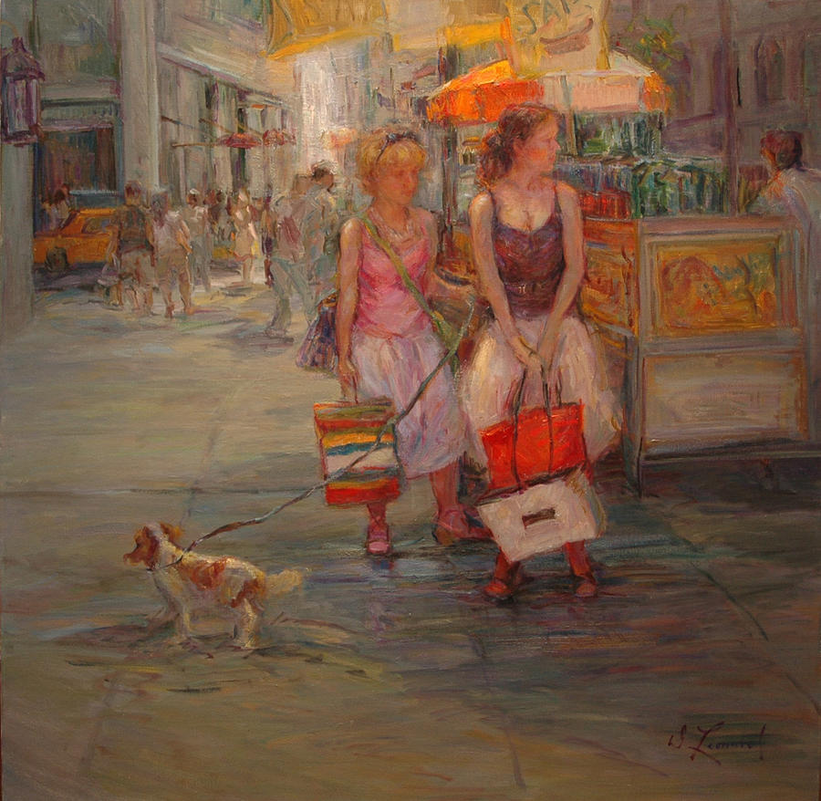 Summer In New York Painting by Diane Leonard