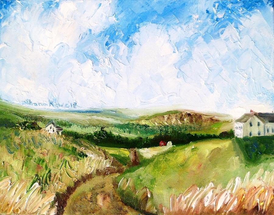 Summer in the Dale  Painting by Shana Rowe Jackson