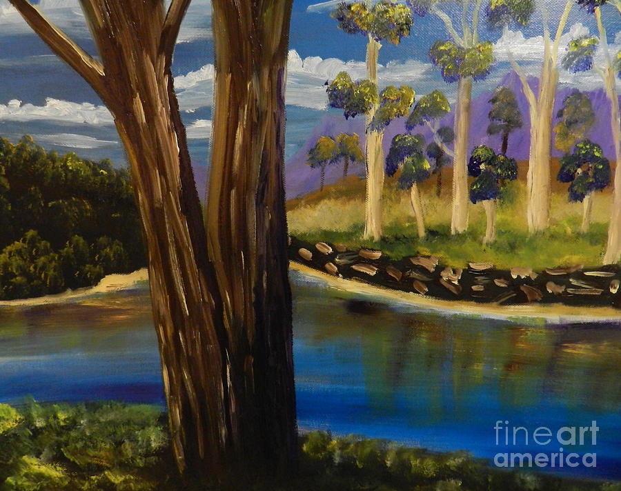 Summer In The Snowy River Region Painting