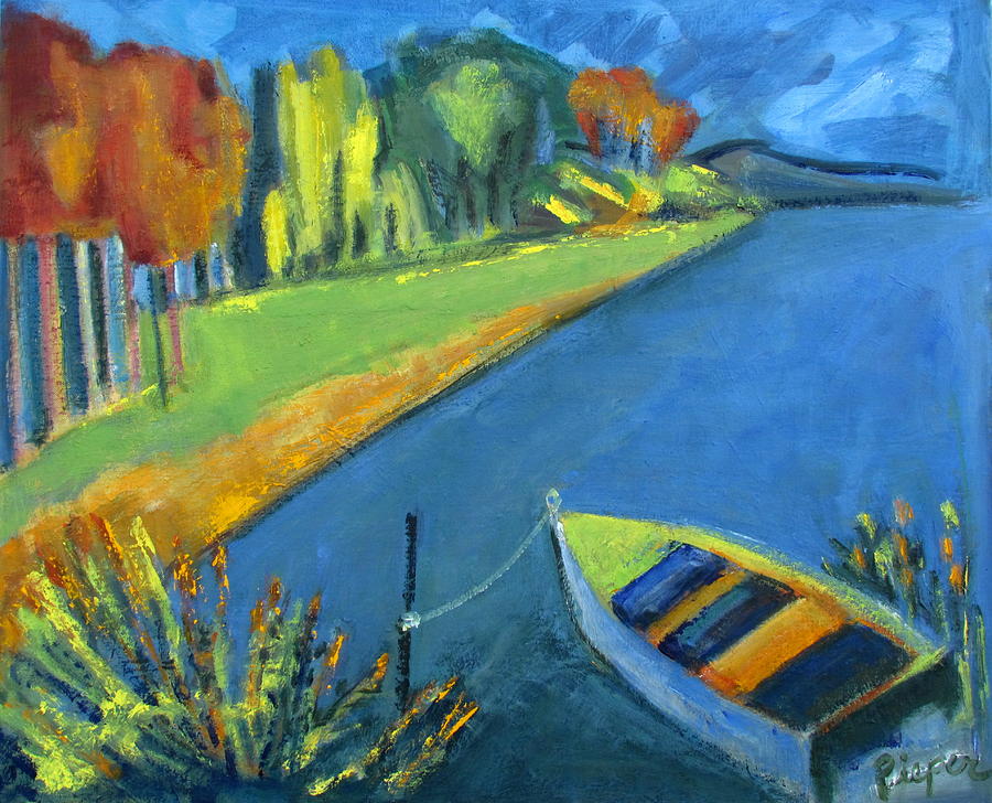Summer is Too Short at the Lake Painting by Betty Pieper