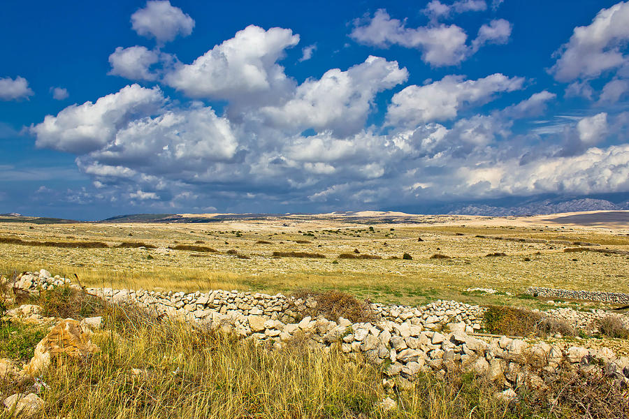 Summer landscape of Pag island Photograph by Brch Photography