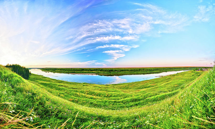 Summer Landscape Photograph by Vnosokin