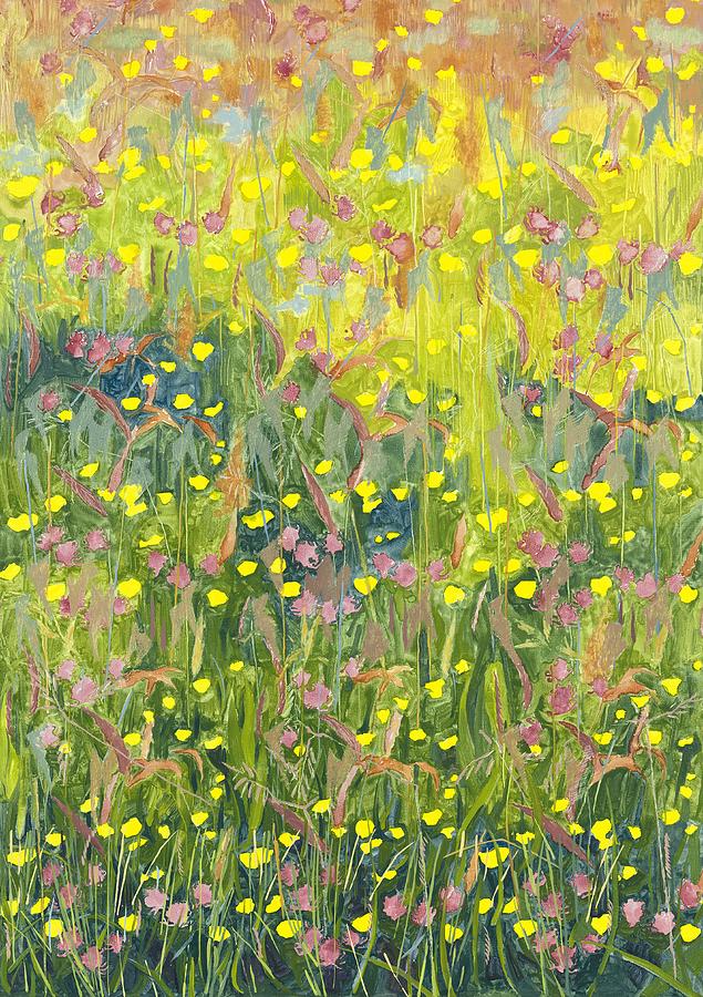 Summer Meadow Painting by Leigh Glover - Fine Art America