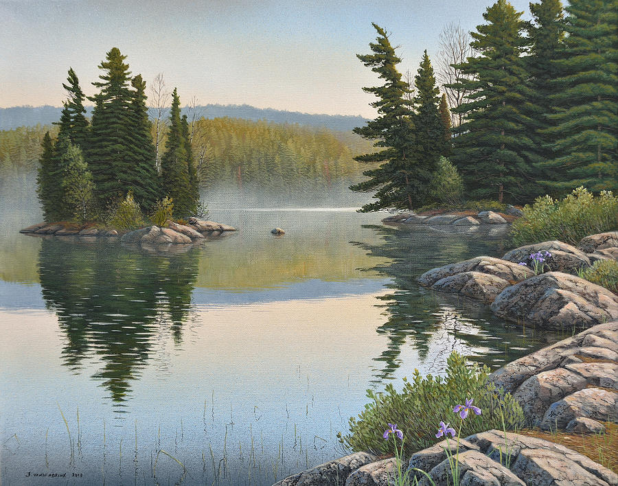Summer Mist Painting by Jake Vandenbrink