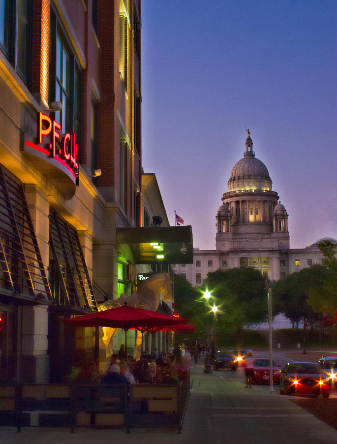 Summer Night In Providence Photograph
