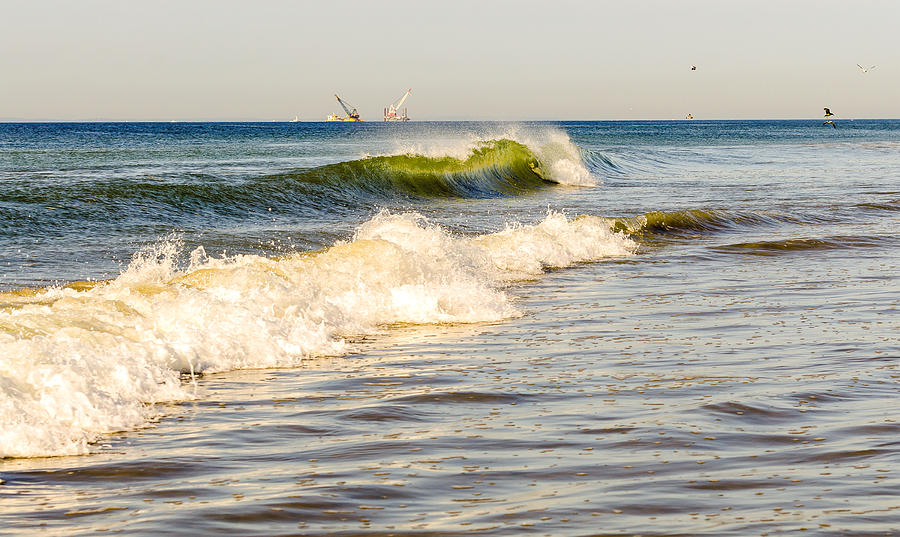 Summer Ocean Scene 1 Photograph by Maureen E Ritter