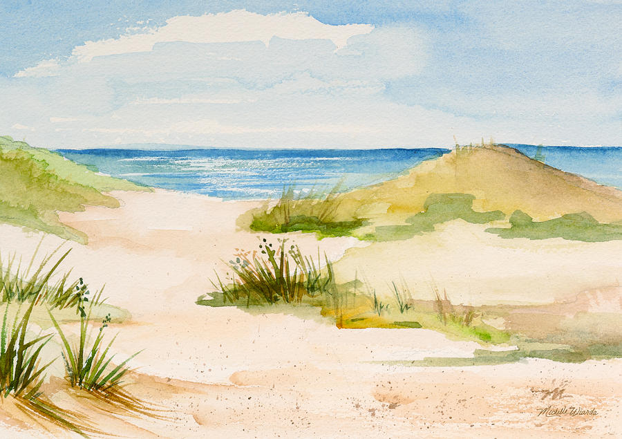Summer Painting - Summer on Cape Cod by Michelle Constantine