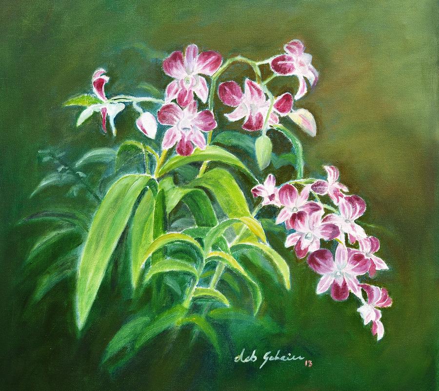 Orchid Painting - Summer Orchid by Deb Gohain