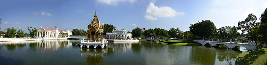 Summer Palace Panorama Photograph by Bob VonDrachek