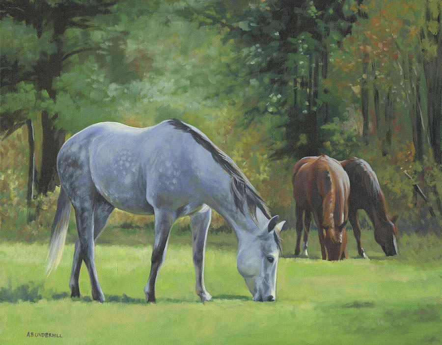 Summer Pasture Painting