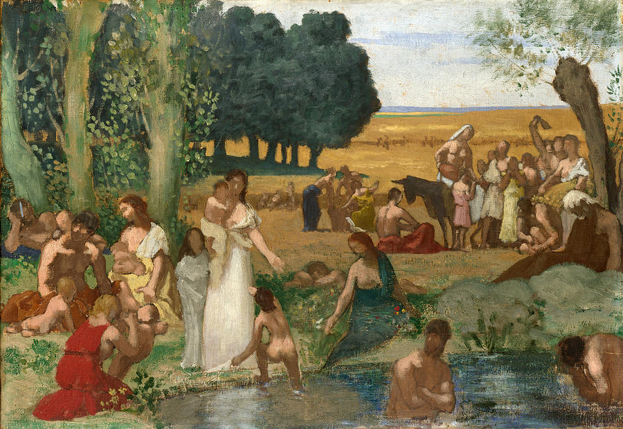 Summer Painting by Pierre Puvis de Chavannes