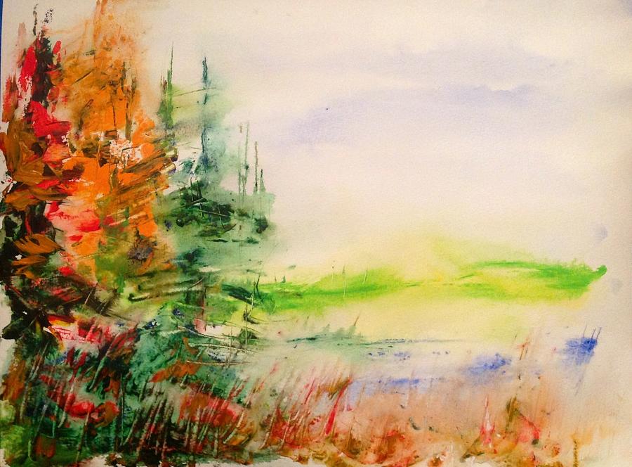 Summer Pond Side No. 1 Painting by Desmond Raymond