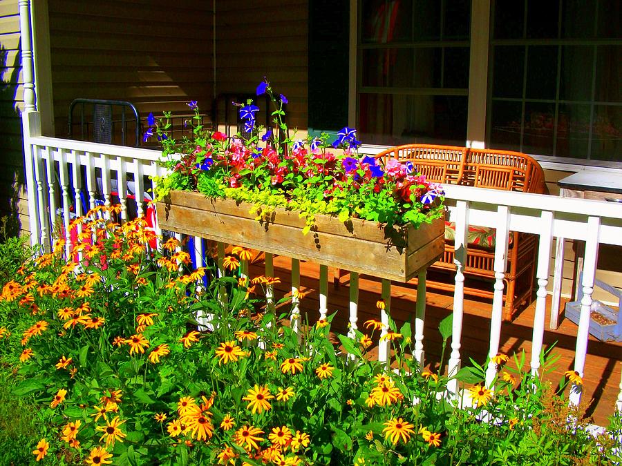 Summer Porch Photograph by Liza Dey