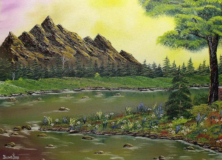 Summer River Painting by Don Bowling - Fine Art America