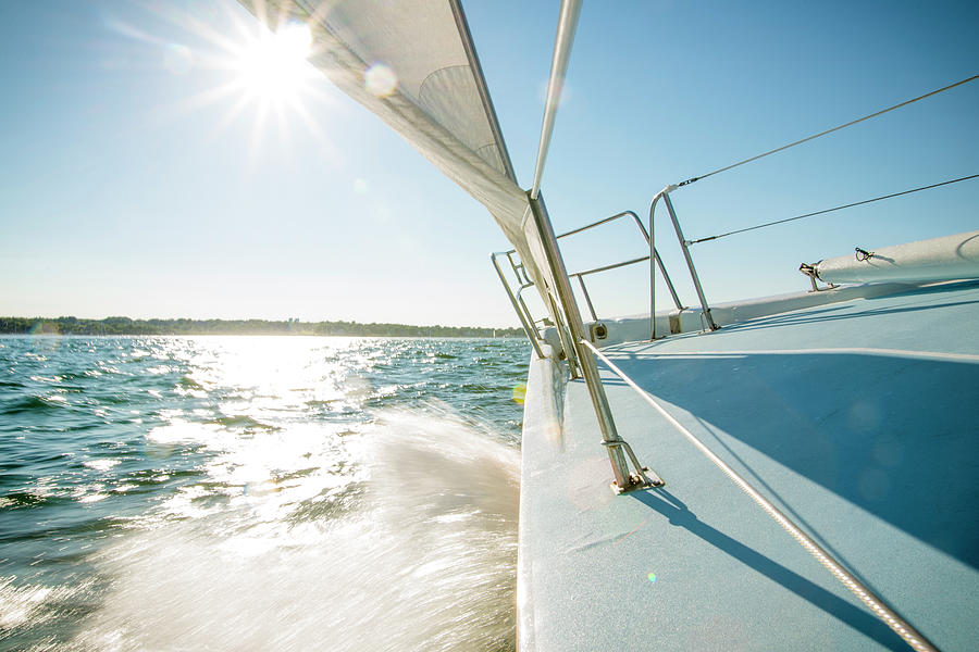Summer Sailing In Newport, Rhode Island Photograph by Cate Brown Summer Sailing In Newport, Rhode Island Photograph by Cate Brown