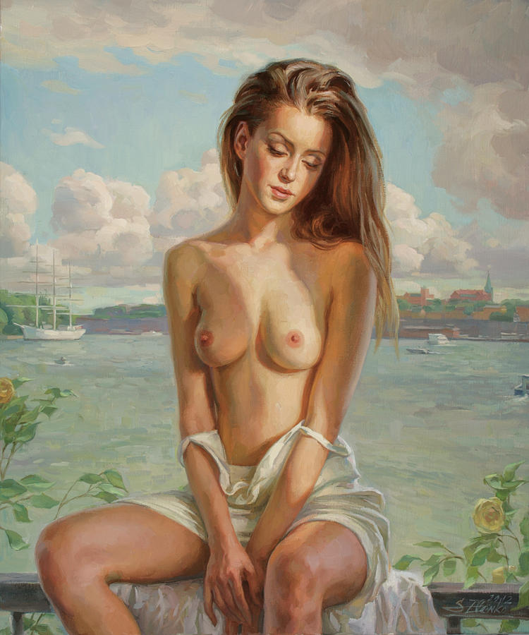 Summer Painting by Serguei Zlenko