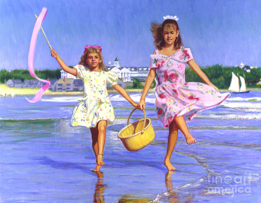 Summer Skippers Painting by Candace Lovely
