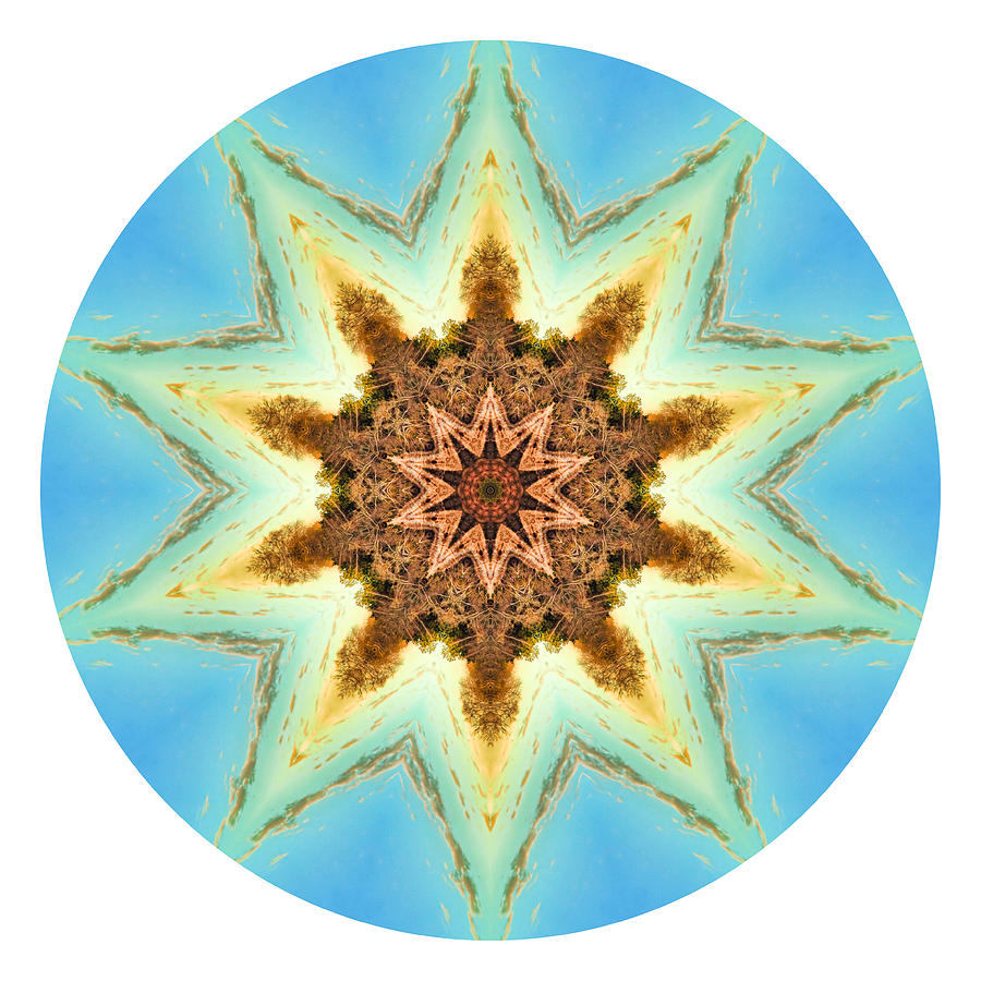Summer Solstice Mandala Without Words Photograph by Beth Venner