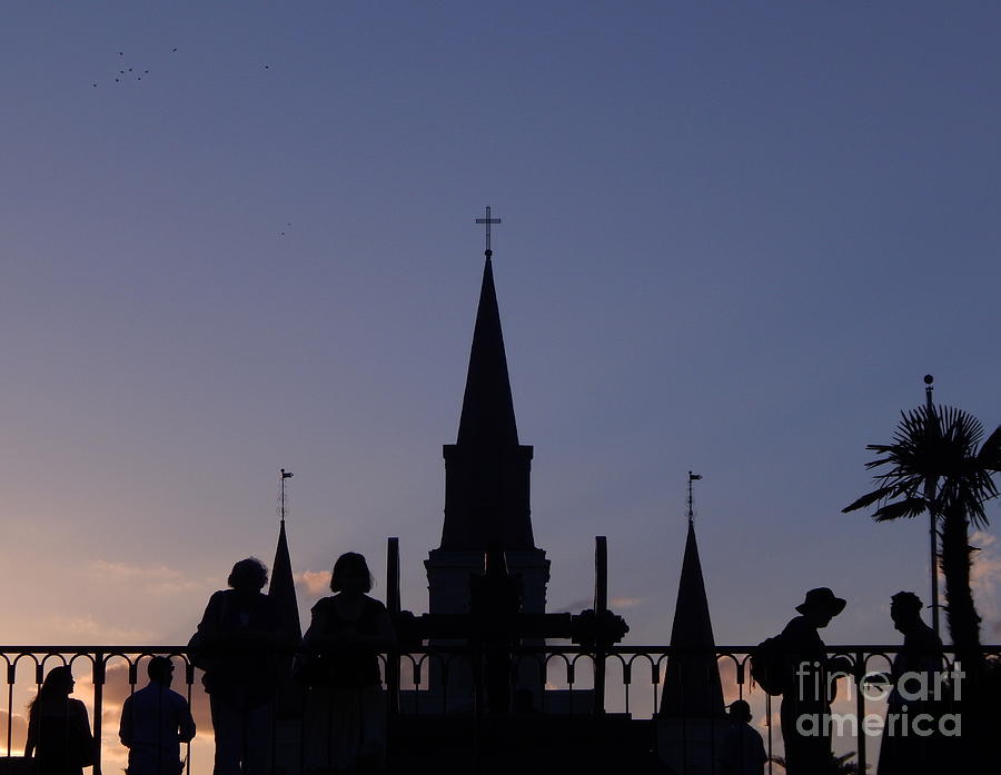 Summer Solstice Of Faith At The Saint Louis Cathedral In New Orleans Louisiana  Photograph by Michael Hoard