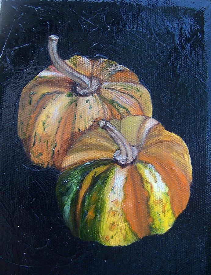 Summer Squash SOLD Painting by Susan Dehlinger