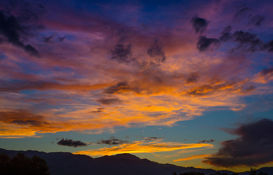 Summer Sunset Colorado Photograph by Ernest Echols
