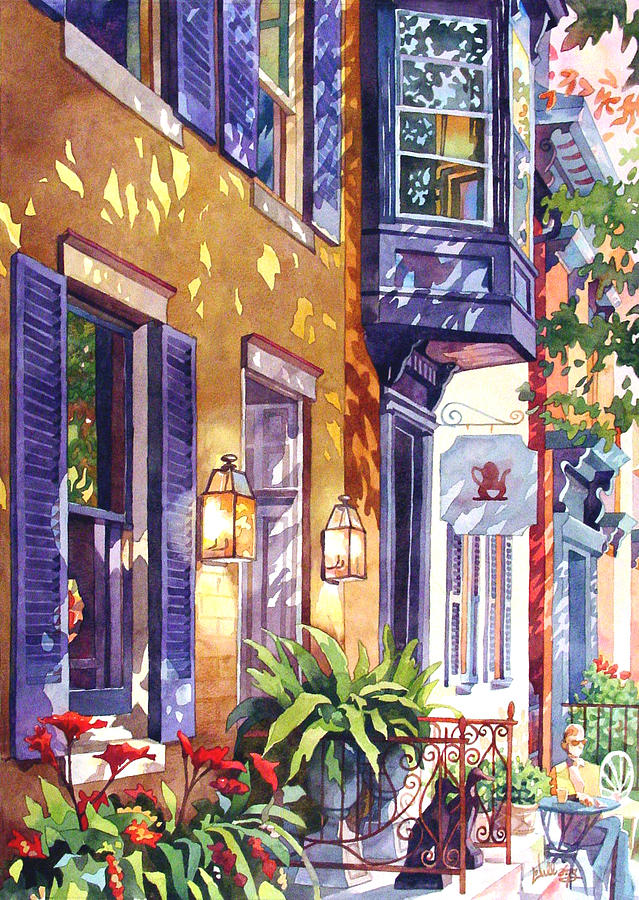 Summer Tea Painting by Mick Williams
