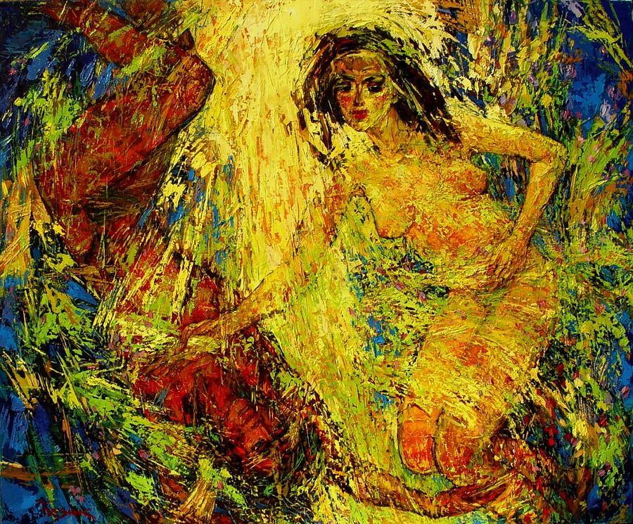 Summer Painting - Summer. The second Sun is burning in my heart by Oleh Bezyuk