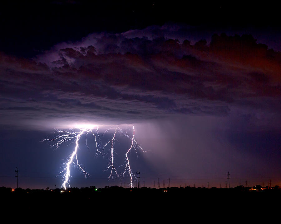 Summer Thunderstorm San Joaquin Valley Ca Photograph by Troy Montemayor