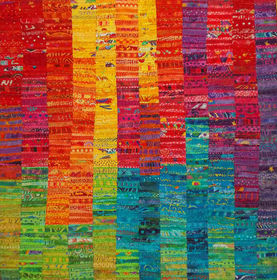 Primary Colors Tapestry - Textile - Summer Vibrations by Susan Rienzo