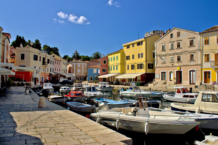 Summer viev of Veli Losinj waterfront Photograph by Brch Photography