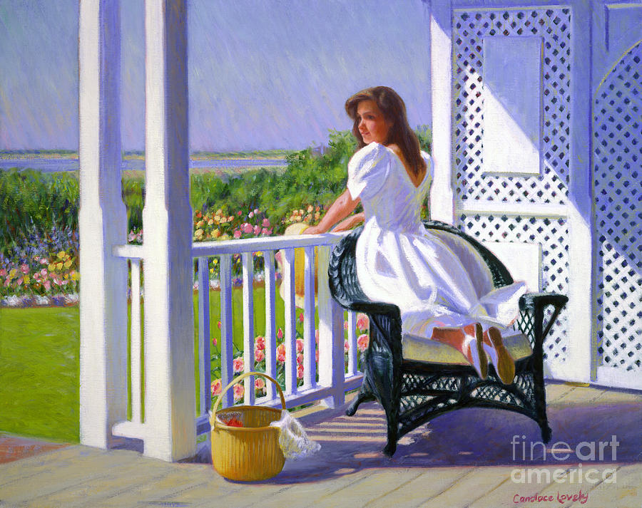 Summer Whites Painting by Candace Lovely