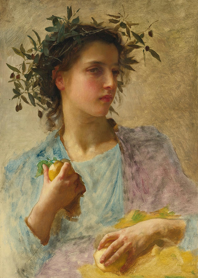 Summer Painting by William-Adolphe Bouguereau