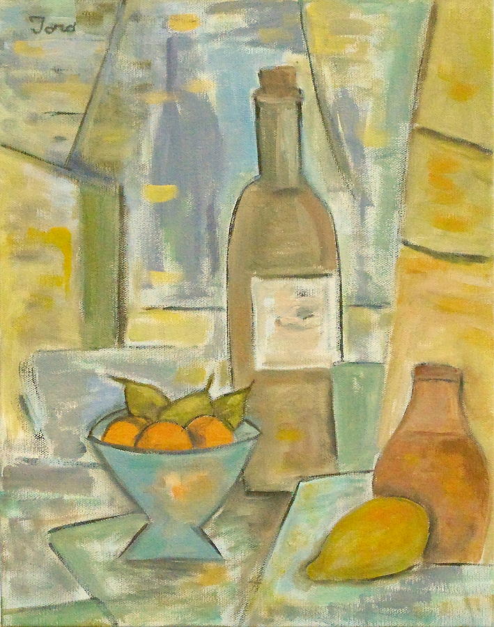 Summer Wine Painting by Trish Toro