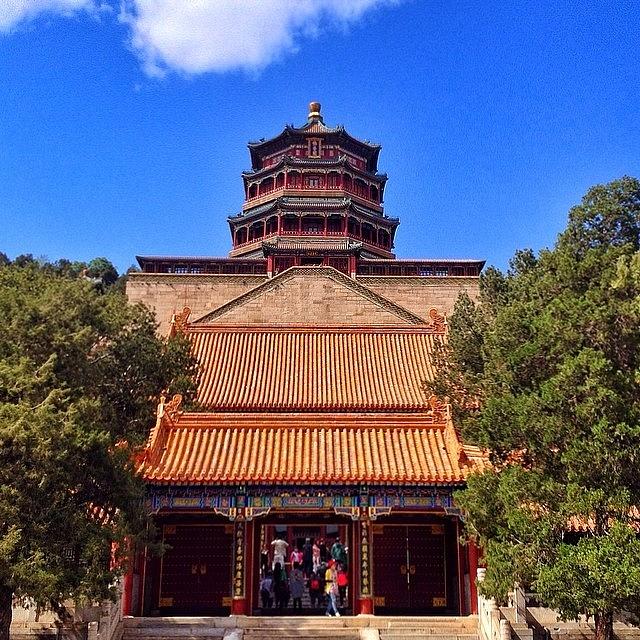 Beijing Photograph - #summerpalace #beijing #china by Philippe Maurice