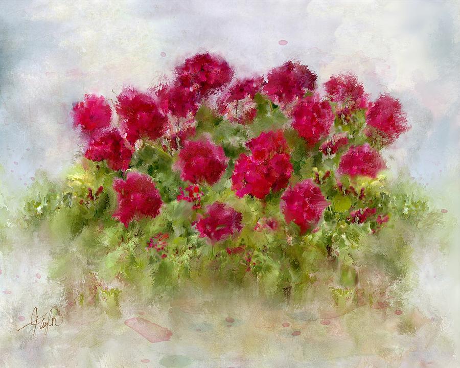Nature Painting - Summers Blush by Colleen Taylor