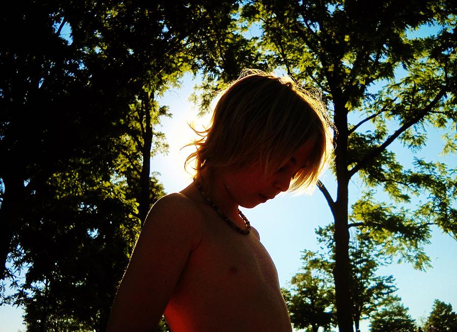 Summer Photograph - Summertime boy by Jenn Beck