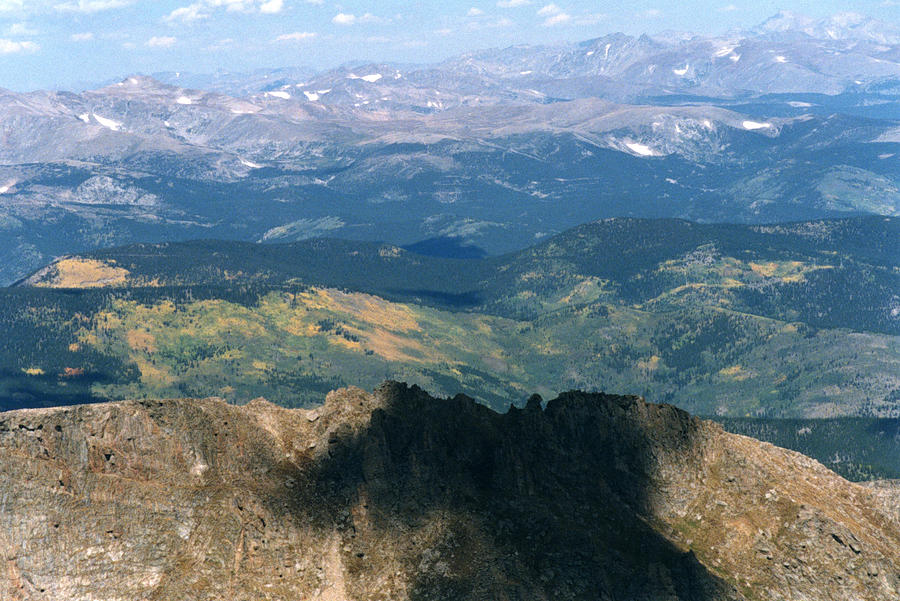 Summit Mt. Evans Looking North Photograph by Robert Lozen